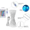 Buy cheap 100 LED 33ft USB 16 Color Changing Christmas Tree Curtain Lights from wholesalers