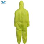 175*140cm Disposable Protective Microporous PPE Type 4 Coveralls For Dust