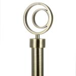 16mm Diameter Moon Stainless Steel Exquisite Curtain Rod
