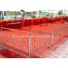 Buy cheap Steel Tube Temporary Mesh Fencing Hire Mobile ety Easily Handle Remove from wholesalers