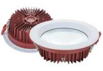Buy cheap LED down lights red cover recess ceiling proof lights home house hotel office from wholesalers