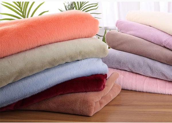 Quality Super Soft Fake Faux Fur Artificial Plush Rabbit Fur Fabric For Toys for sale