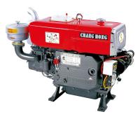 Buy cheap Horizontal ZS1115D 20HP Hand Crank Water Cooled diesel engines product