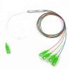 Buy cheap Fiber Optic PLC Splitter/Coupler 1×4 SC/APC Connector with mini tube from wholesalers