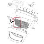 Right Chrome Radiator Grille For Bentley Continental GT 2004-2008 Flying Spur