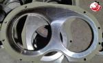 Construction Concrete Pump Truck Parts 200 Putzmeister Wear Plate Glasses