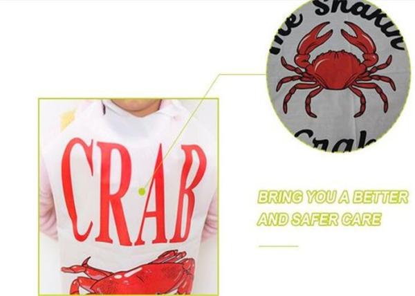 Buy cheap Water Repellent Disposable Plastic Aprons Anti Dirty Half Waist Free Samples from wholesalers