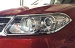 Decorative Chrome Headlight Bezels for CHERY TIGGO5 2014 2015 / Auto Body Parts