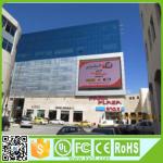 RGB Large Outdoor Led Display Screens 1920Hz Refresh Rate 1/4 Scan 10 Mm Pixel
