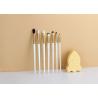 Buy cheap Vonira Artisan Studio 16pcs Makeup Brushes Kit With Gold Copper Ferrule Wooden Handles from wholesalers