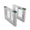 Buy cheap 1.2mm SUS 304 Hairline 400 Swing Gate Turnstile Biometric Access Control from wholesalers