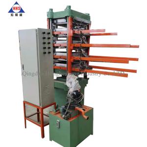China 100*100cm Rubber Tile Making Machine Hot Vulcanizing Machine Frame Configuration on sale