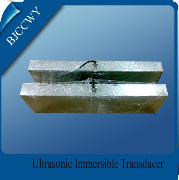 Buy cheap Stainless Steel Immersible Ultrasonic Transducer With Ultrasonic Vibration Plate from wholesalers