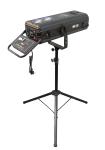 1200W HMI Automated Follow Spot Lights Theatre Portable Spotlight With Stand