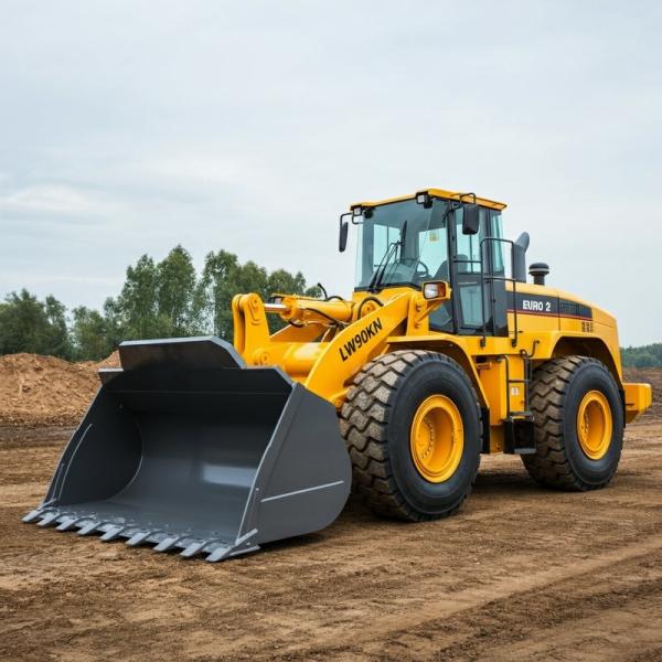 Buy cheap LW900KN Wheel Loader With Rock Bucket 5.5m3 Cummins Engine Euro 2 from wholesalers