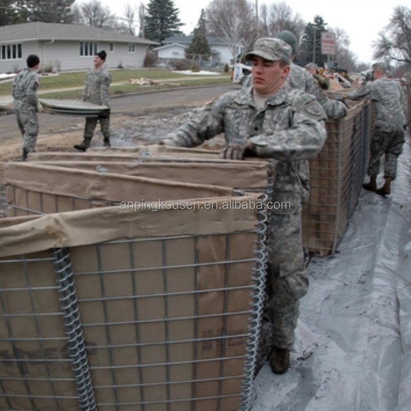 Payment Term TT/Western Union Heavy Duty Geotextile Defensive Barrier Containment Walls