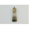Buy cheap Zamak Materials Casket Hardware ZA01 High Durability In Antique Brass Color from wholesalers