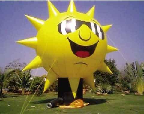 Buy cheap inflatable advertising giant sun / inflatable promotion products from wholesalers