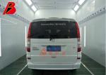 Customized Fold Door 8m Long Vehicle Spray Booth