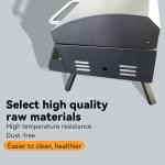 Outdoor Stainless Steel Gas BBQ Grill Smoker Barbecue Smoke Stove with Large