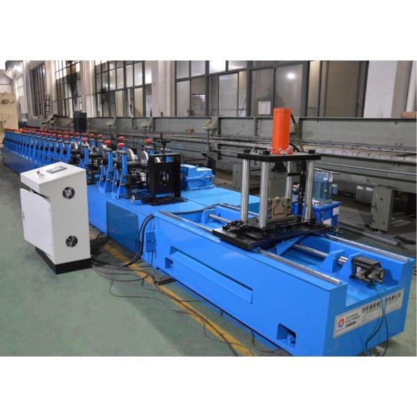 Buy cheap Gcr15 Upright Rack Roll Forming Machine Hydraulic For Storage Shelf from wholesalers
