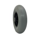 Disabled PU Foam Solid Flat 8 Inch 200mm Wheelchair Caster Wheels