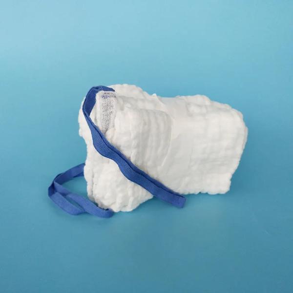 Buy cheap 45cm x 45cm 4/6/12ply Medical X-Ray Detectable Compress Gauze Lap Sponges from wholesalers