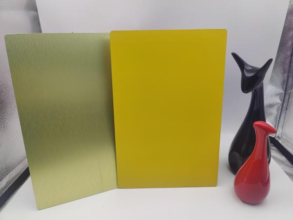 Buy cheap High Gloss Surface Wooden Aluminum Composite Plate For Billboards from wholesalers