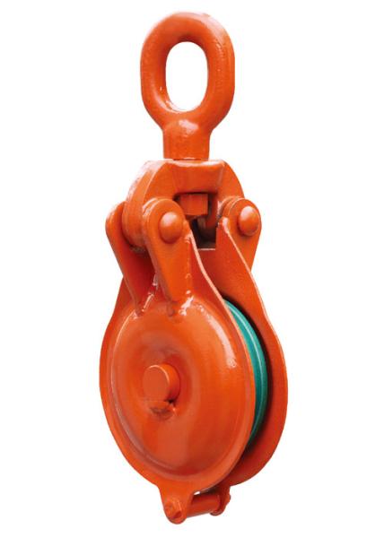 Buy cheap 1 Ton Steel Forged Marine Wire Rope Pulley Block , Steel Yarding Block from wholesalers