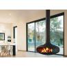 Buy cheap 60m2 Suspended Wood Fireplace 0.6m Ceiling Mounted Fireplace from wholesalers