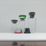Transparent Borosilicate Glass Oral Liquid Bottle 1ml Mini Glass Bottle