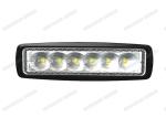 6 pcs * 3w High Intensity Epistar LED Truck Work Lights 18W 6000k IP67