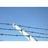 Buy cheap Farm Protection Single Strand Galvanized Steel Barbed Wire Fence Construction Protection from wholesalers