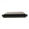 Buy cheap 24 Cores Drawer Type Black Rack Mounted Fiber Termination Panel from wholesalers