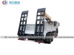 24.4m Lifting Height Truck Mounted Crane Telescopic Boom Crane Howo 8X4 371hp
