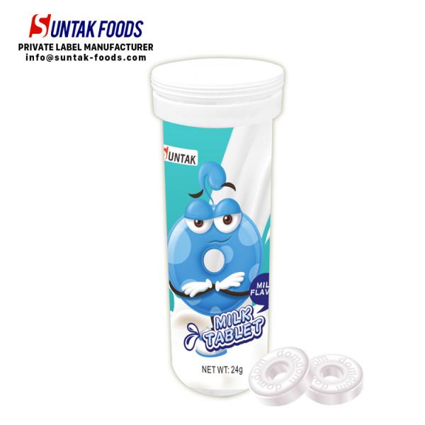 Private label good tasty milk tablet for your children(Milk flavor,youghurt