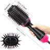 Buy cheap 220V Hair Dryer Brush Round Blow Dryer 3 In 1 Straightening Hot Air Brush Anti Scald from wholesalers