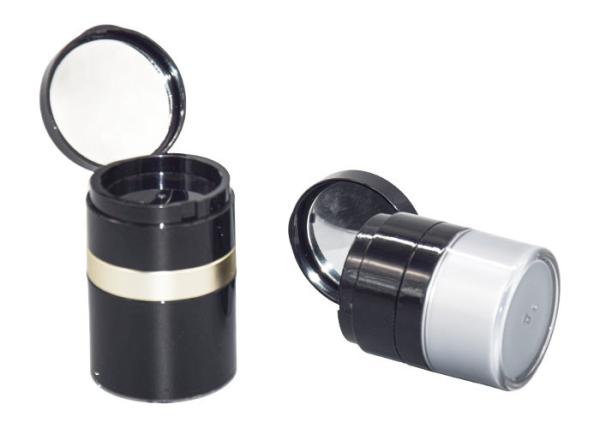 15g 30g Acrylic Airless Cosmetic Cream Jars With Mirror Skincare Packaging
