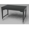 Buy cheap High end 5-star luxury competitive dark finish Wooden writing desk with Metal caps for hotel bedroom furniture from wholesalers