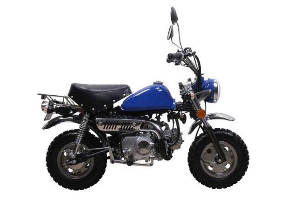 Buy cheap Buggy 4 Stroke Off Road Bikes / Motorbike 35 Km/H Max Speed Blue Steel Body from wholesalers