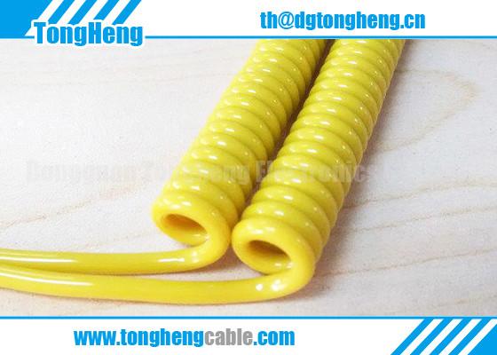 Buy cheap New Popular Oil Resistant Automotive Grade Customized Trailer Curly Cable from wholesalers
