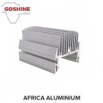 Silver Professional Sand Blasted Anodized LED Heat Sink Aluminium Profiles High