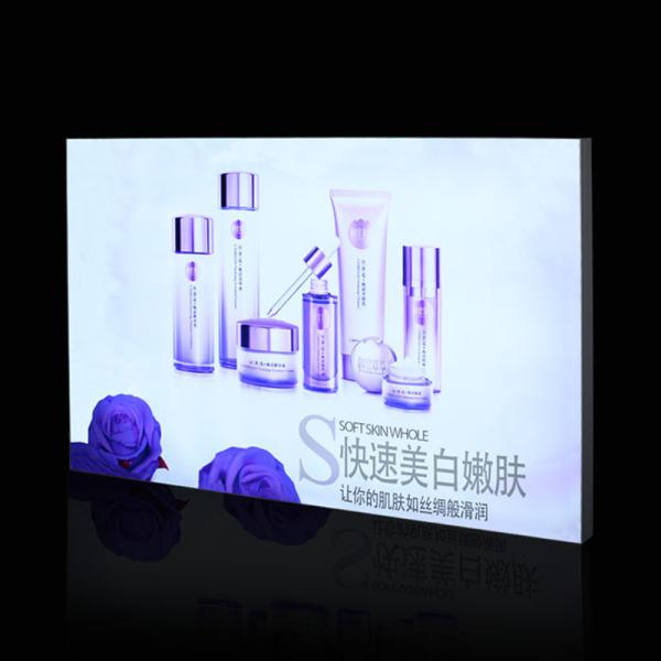 Buy cheap Slim Square Make Up LED Advertising Light Box from wholesalers