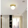 Buy cheap Glass Ball Ceiling light modern Staircase Balcony Corridor porch Bedside Hallway Ceiling lamp(WH-MA-165) from wholesalers
