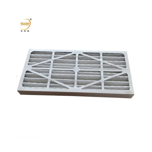 Buy cheap G4 Frame Industrial Cardboard Air Pre Filter Pleated Panel Air Filter from wholesalers