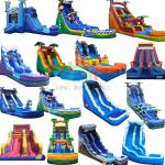 Outdoor Commercial Large Water Slide Inflatable Backyard Kids Inflatable Water