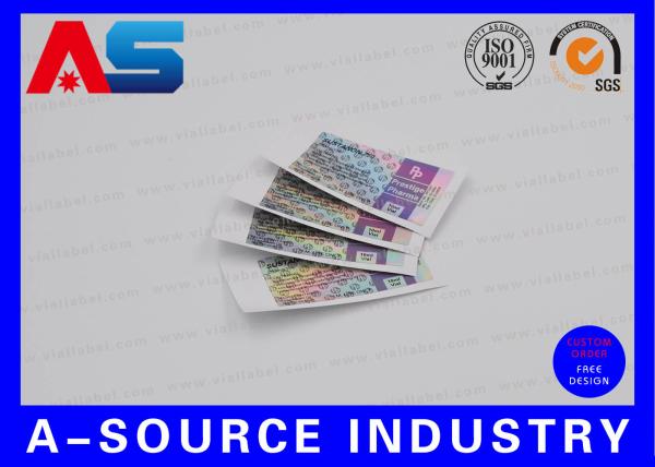Buy cheap RX 10ml Vial Labels , Adhesive Laser Film Custom Vial Labels Clinical Design labels for glass vials from wholesalers