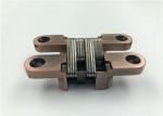 Long Lifespan SOSS Invisible Hinges 208 With Casting Zinc Alloy Body