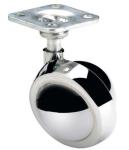 Shepherd Ball Caster With Metal Tread Carpet Wheel
