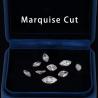 Buy cheap 0.8-3.3mm Round Brilliant Cut Man Made Diamond Moissanite DEF VVS VS Lab Grown Diamond from wholesalers